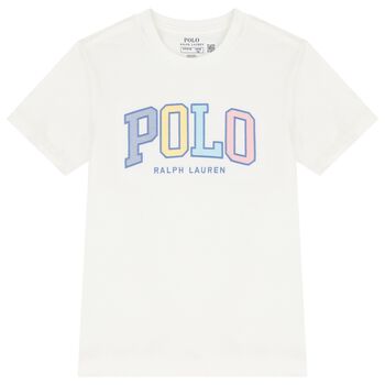 Boys Ivory Logo T-Shirt