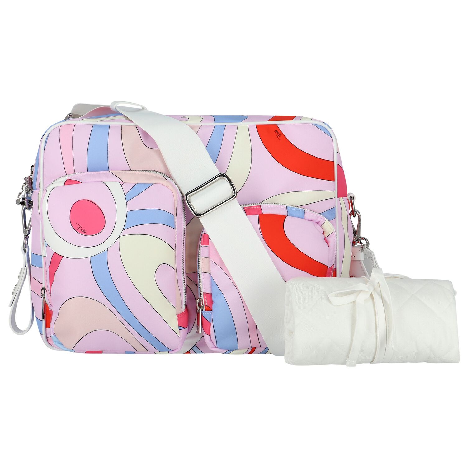 Multi-Coloured Iride Baby Changing Bag, 1, hi-res image number null