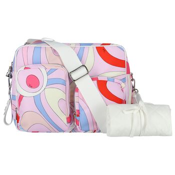 Girls Multi-Coloured Iride Baby Changing Bag
