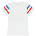Boys White Sports Car T-Shirt, 2, hi-res