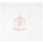 Baby Girls White & Pink Muslin Swaddles (3-Pack), 6, hi-res