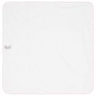 Baby Girls White & Pink Giraffe Blanket, 1, hi-res