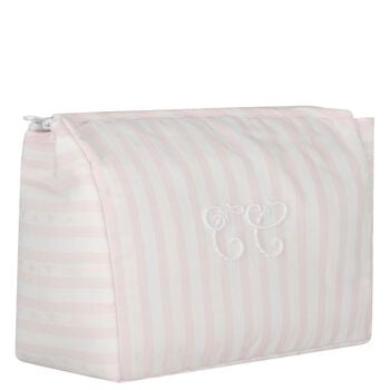 Baby Girls White & Pink Garda Wash Bag