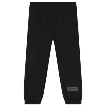 Black Logo Joggers