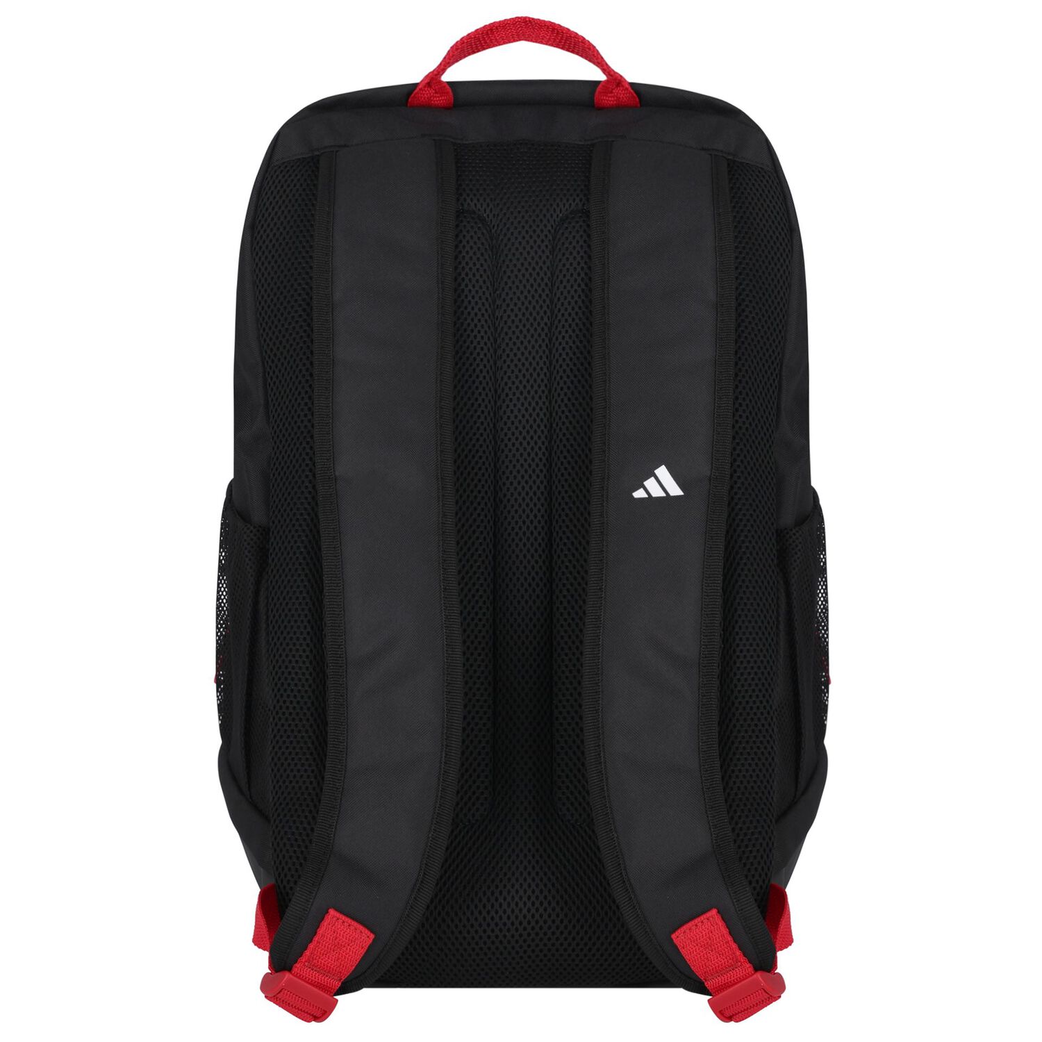 Black & Red Manchester Logo Backpack, 1, hi-res