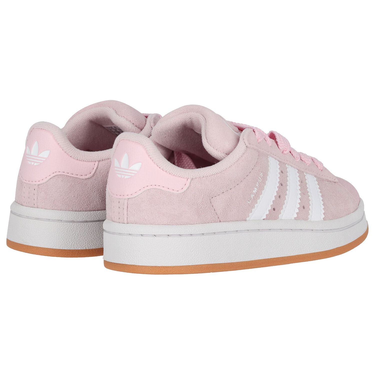 Girls Pink Campus 00s Trainers, 1, hi-res