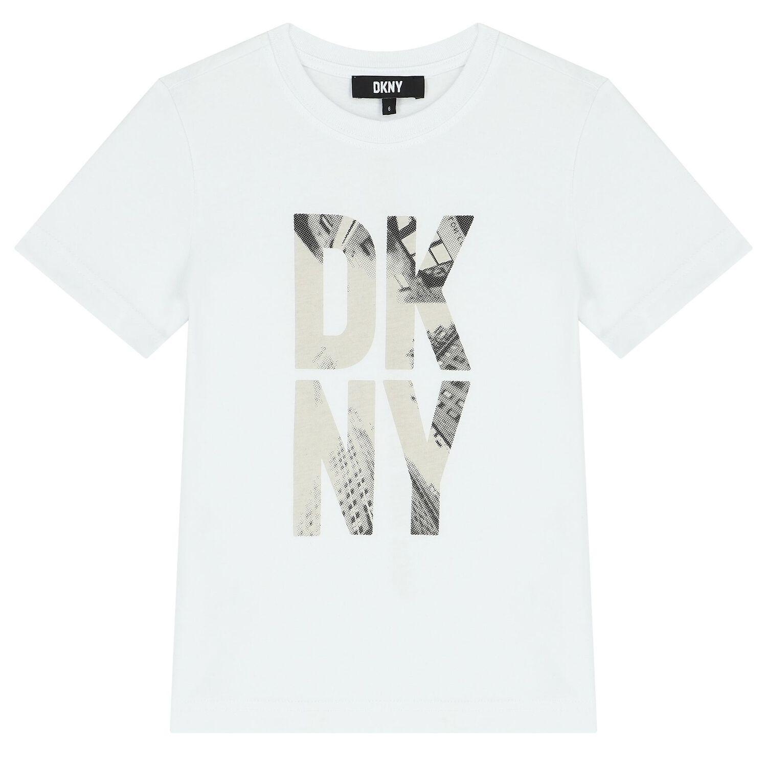 Boys White & Black Logo Shorts Set, 1, hi-res