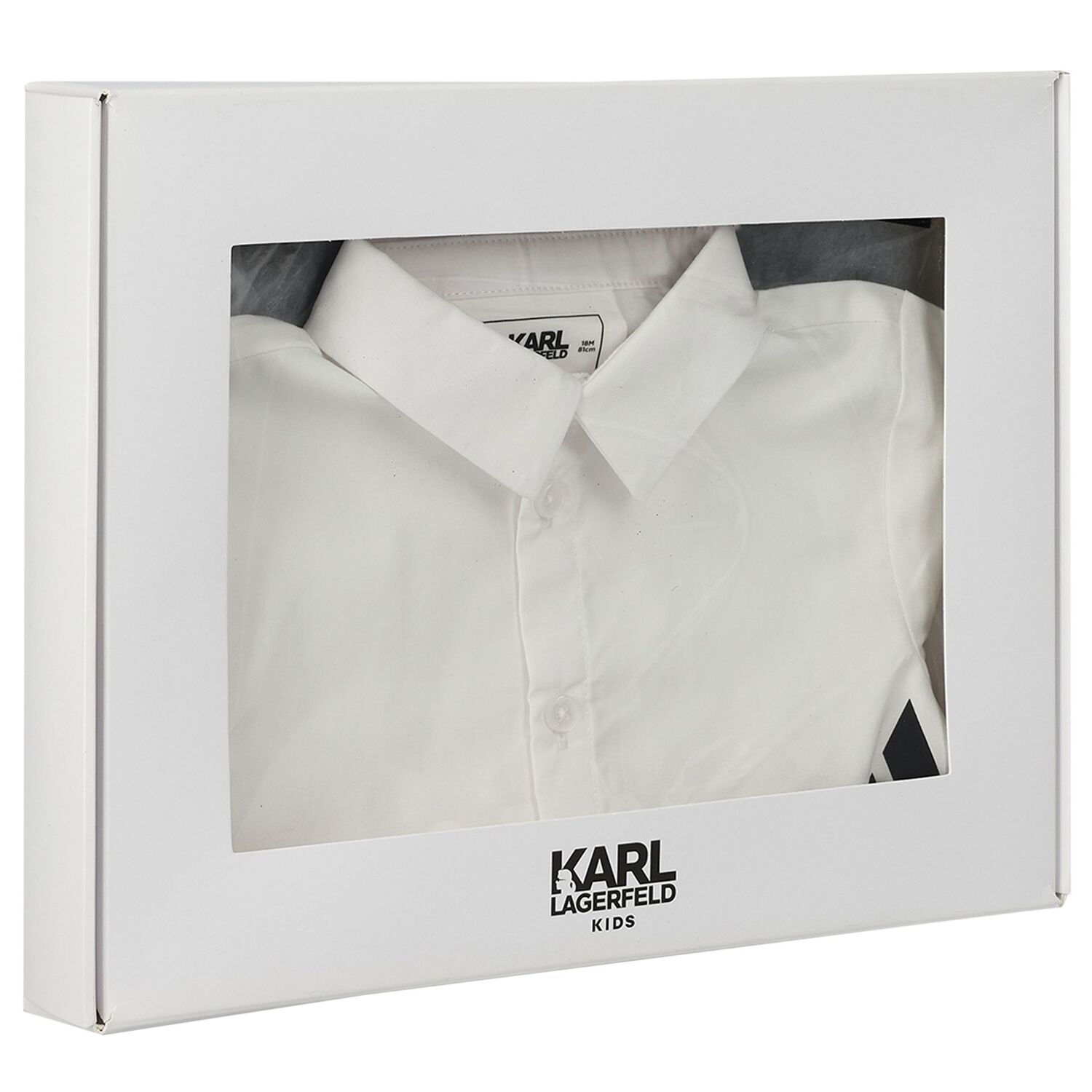 Younger Boys White & Black Logo Trousers Set, 1, hi-res image number null