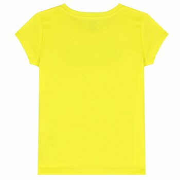 Girls Yellow Logo T-Shirt
