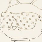 Girls Beige Choupette Logo T-Shirt, 2, hi-res