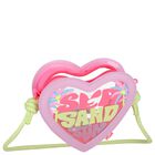Girls Pink Heart Handbag, 1, hi-res