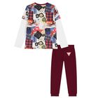 Boys Multi-Coloured Logo Tracksuit, 2, hi-res