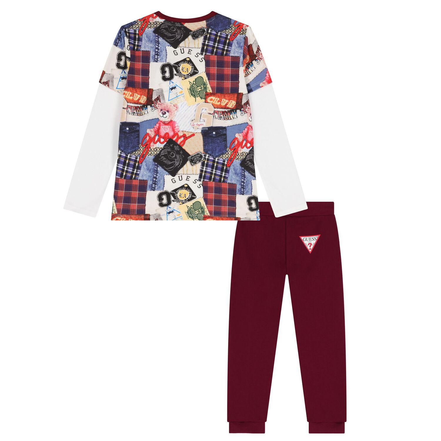 Boys Multi-Coloured Logo Tracksuit, 2, hi-res image number null