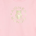 Pink & Gold Teddy Babygrow, 4, hi-res