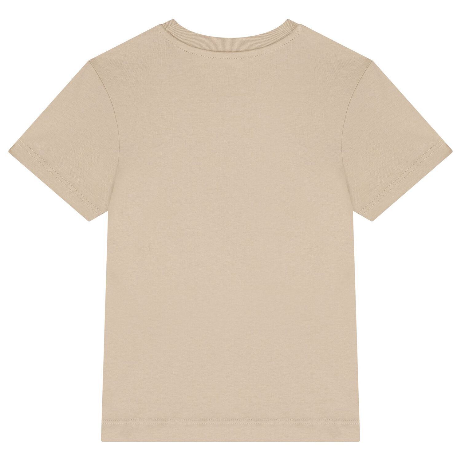 Boys Ivory & Beige Logo T-Shirt ( 2-Pack ), 12, hi-res