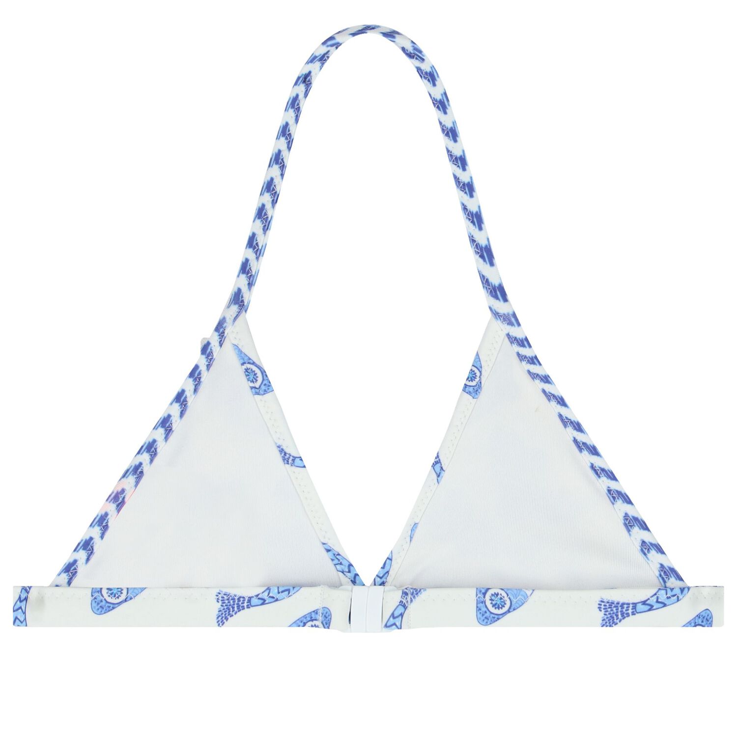 Girls White & Blue Fish Bikini, 1, hi-res image number null