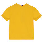 Boys Yellow Logo T-Shirt, 2, hi-res