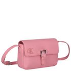 Girls Pink Leather Handbag, 1, hi-res