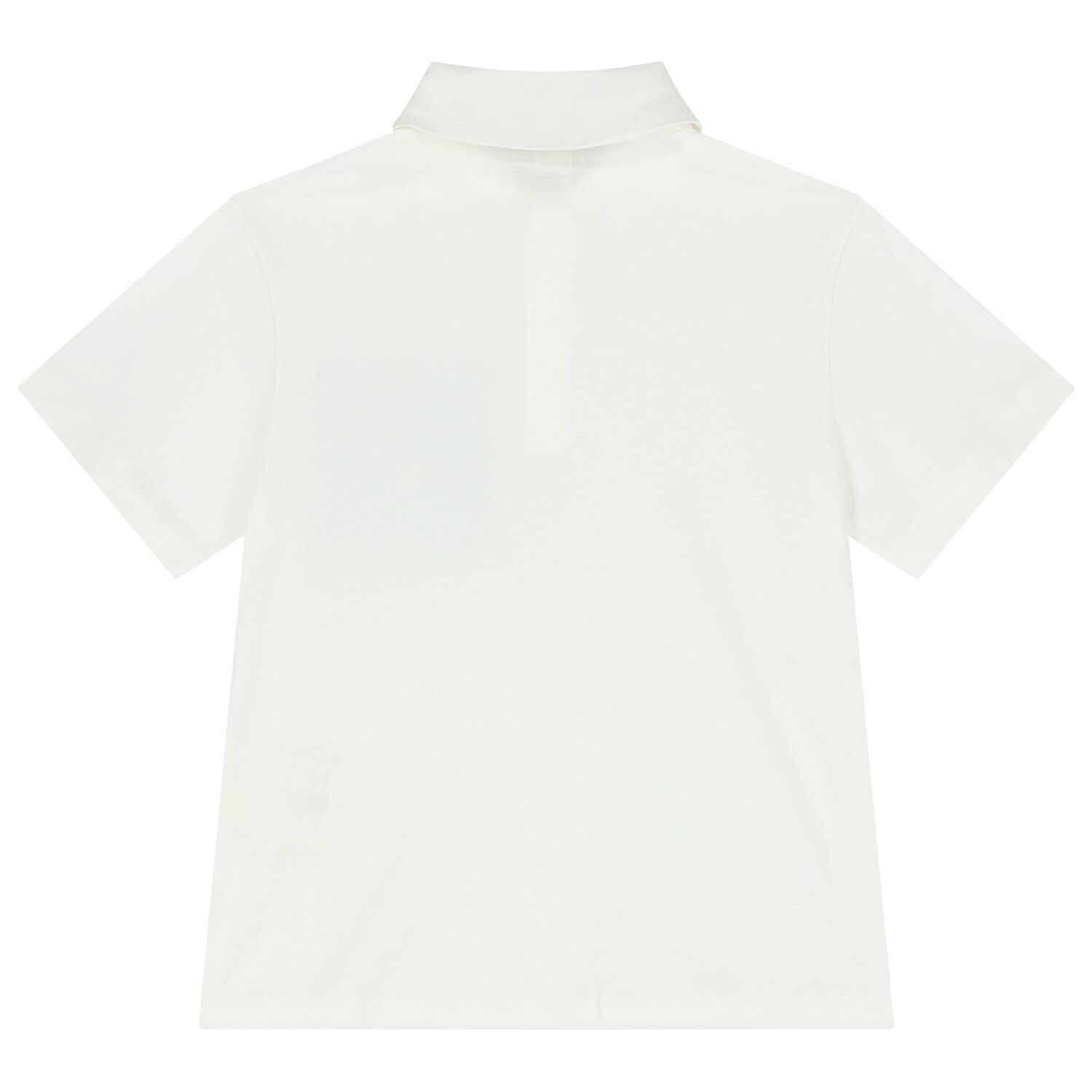 Boys Ivory Logo Polo Shirt, 1, hi-res