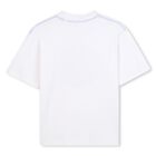 Boys White Logo T-Shirt, 1, hi-res