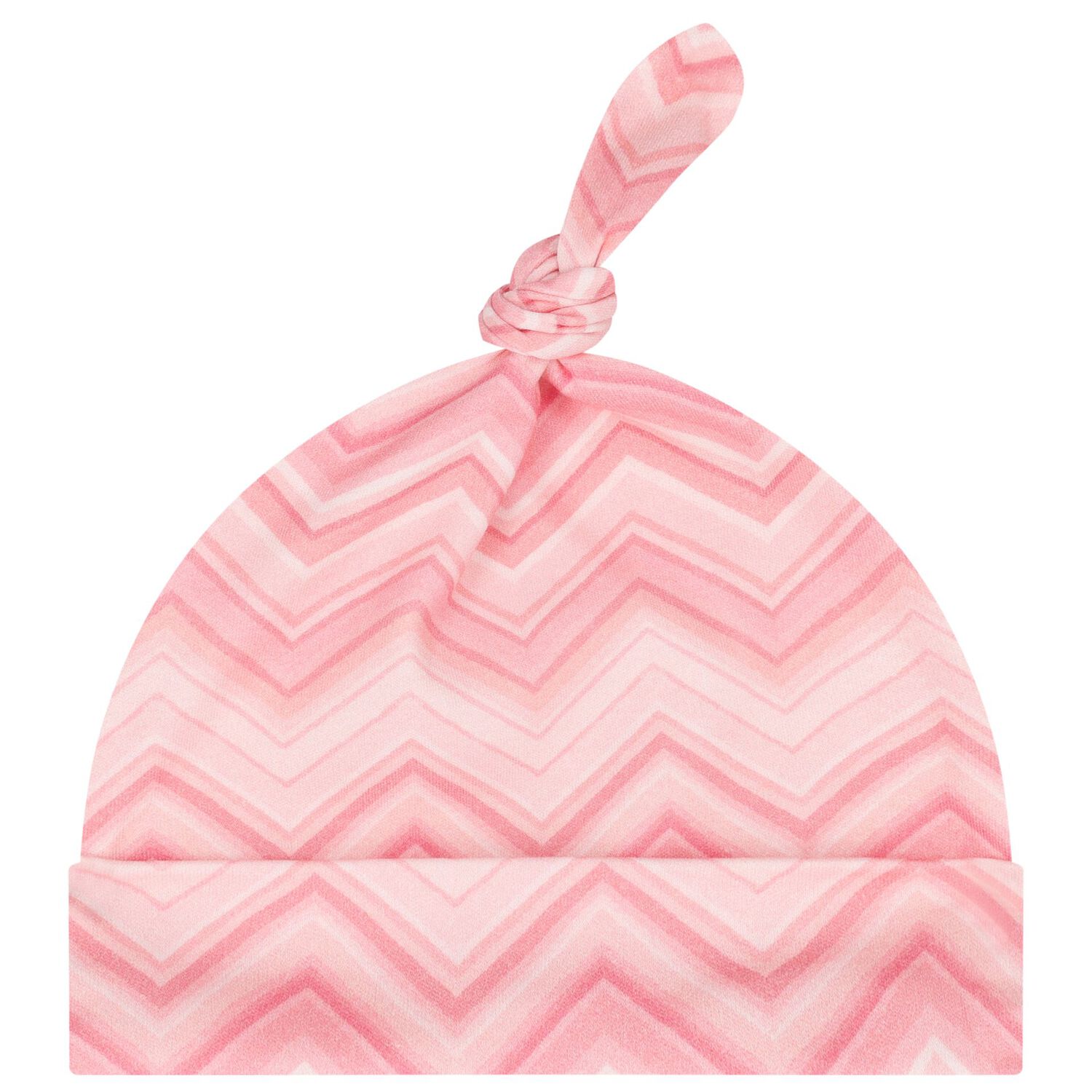 Baby Girls Pink Zig Zag Babygrow Set , 1, hi-res