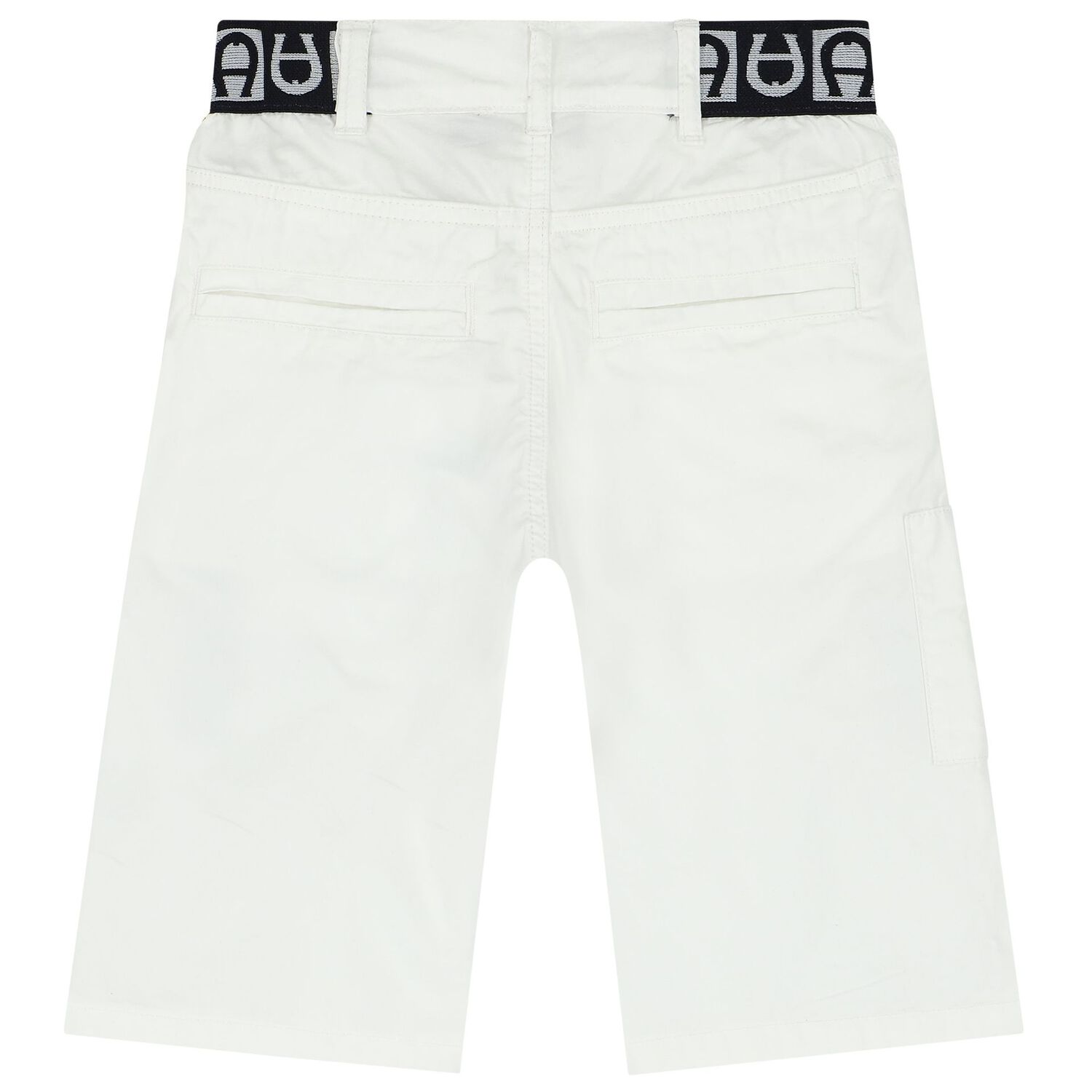 Boys White Logo Shorts, 1, hi-res image number null