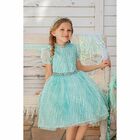 Girls Blue Special Occasion Dress, 1, hi-res