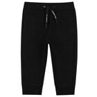 Younger Boys Ivory & Black Ikonik Karl Trousers Set, 1, hi-res