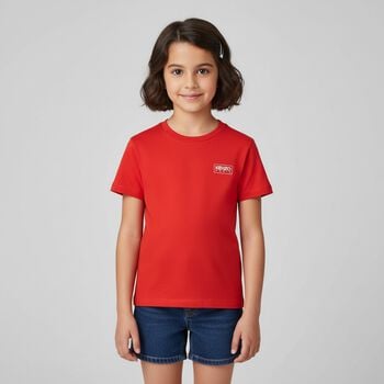 Girls Red Logo T-Shirt