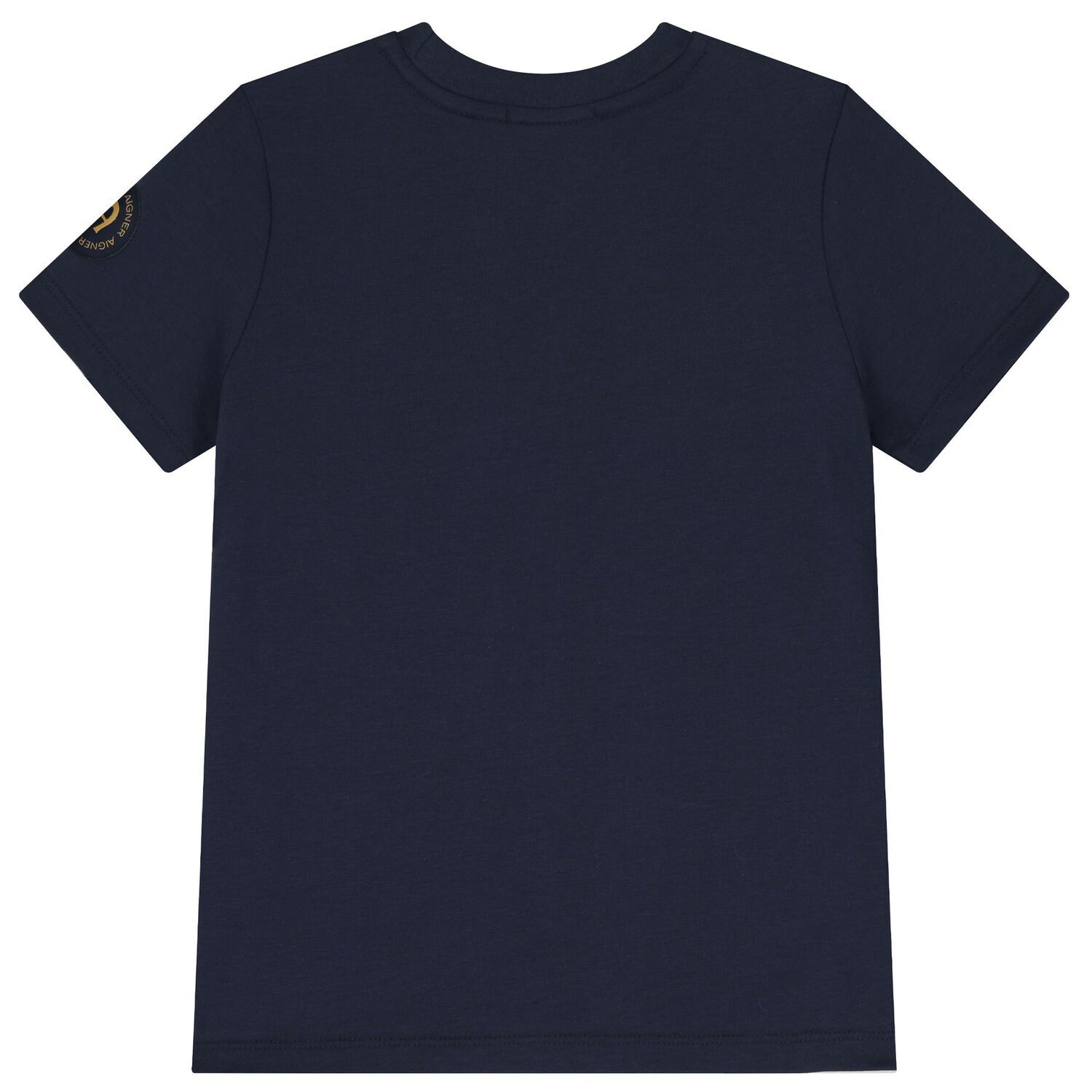 Boys Navy Blue Logo T-Shirt, 2, hi-res