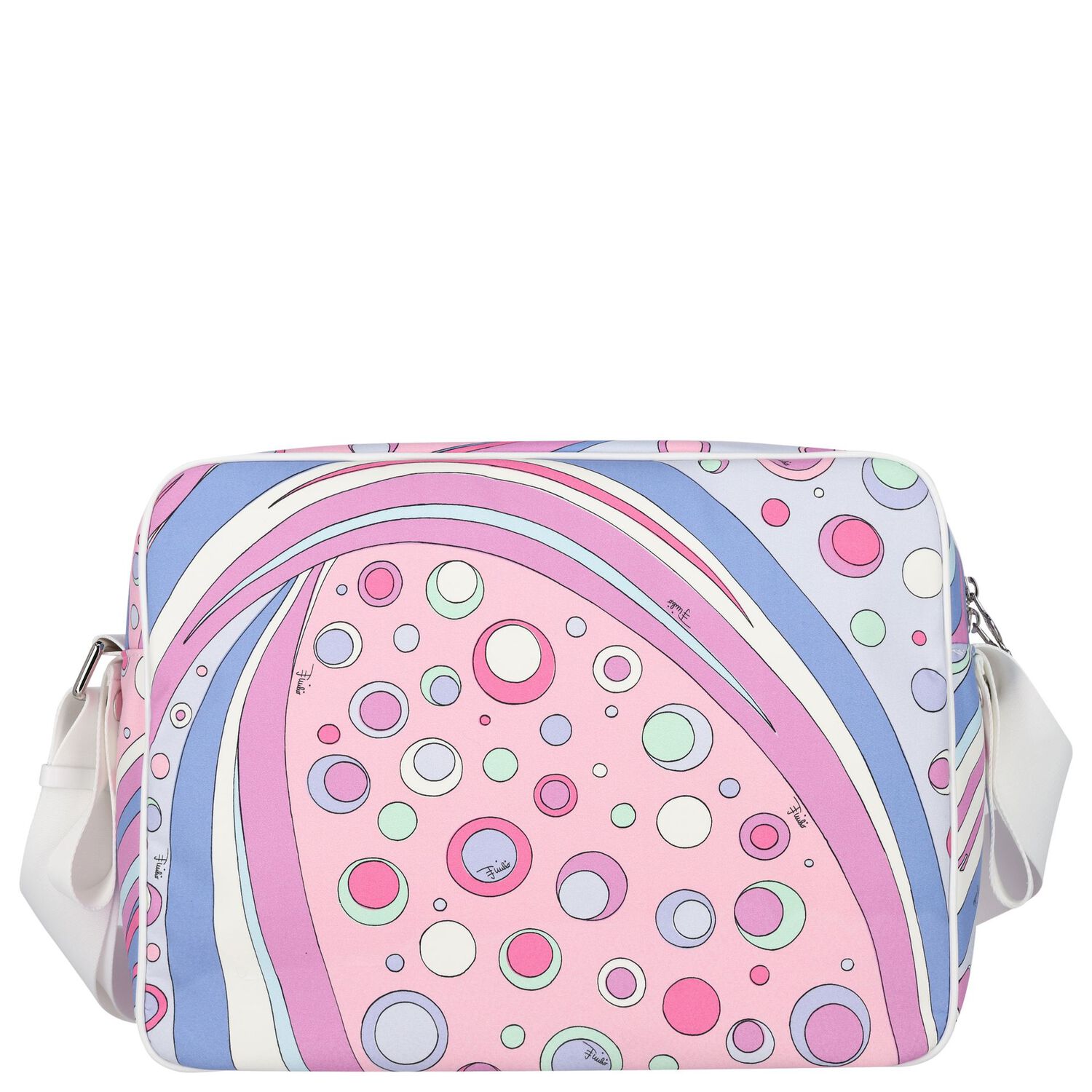 Baby Girls Pink & Lilac Fontane Changing Bag, 2, hi-res