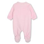 Baby Girls Pink Logo Babygrow Gift Set, 1, hi-res