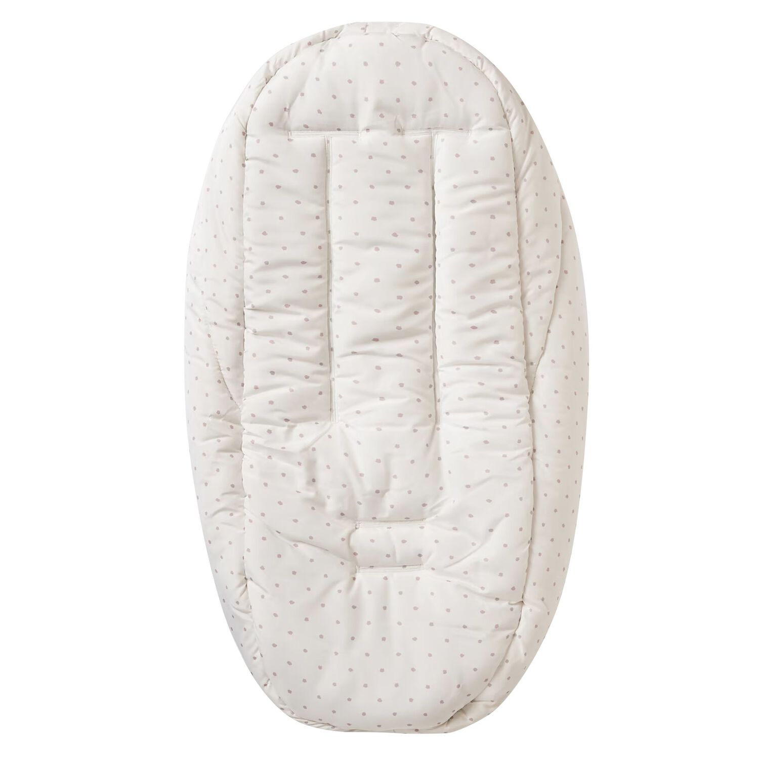 Ivory Polka Dot Baby Nest, 1, hi-res