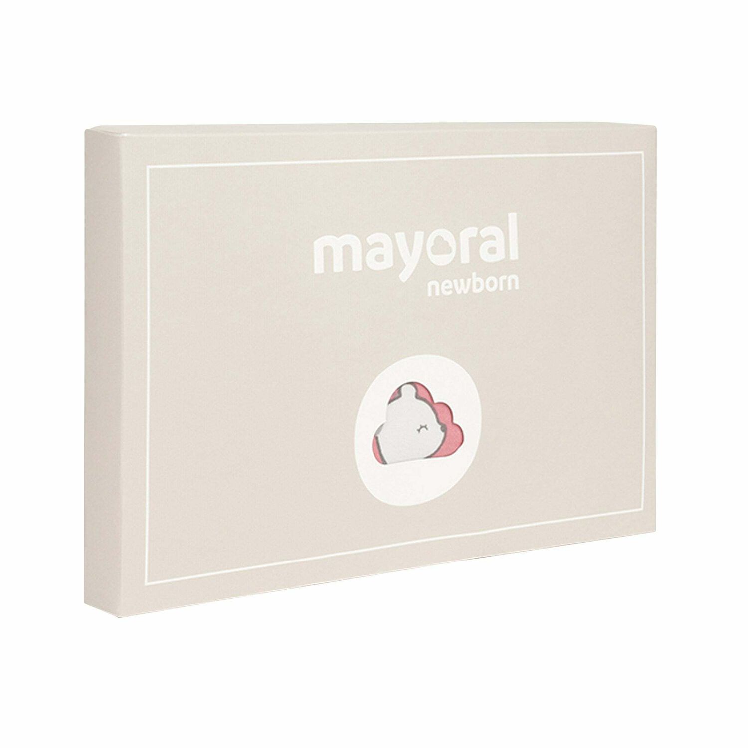 Baby Girls Ivory & Pink Babygrows Set, 1, hi-res image number null