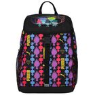 Girls Black Trolls Logo Backpack, 1, hi-res