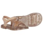 Girls Gold & Beige Jelly Sandals, 1, hi-res