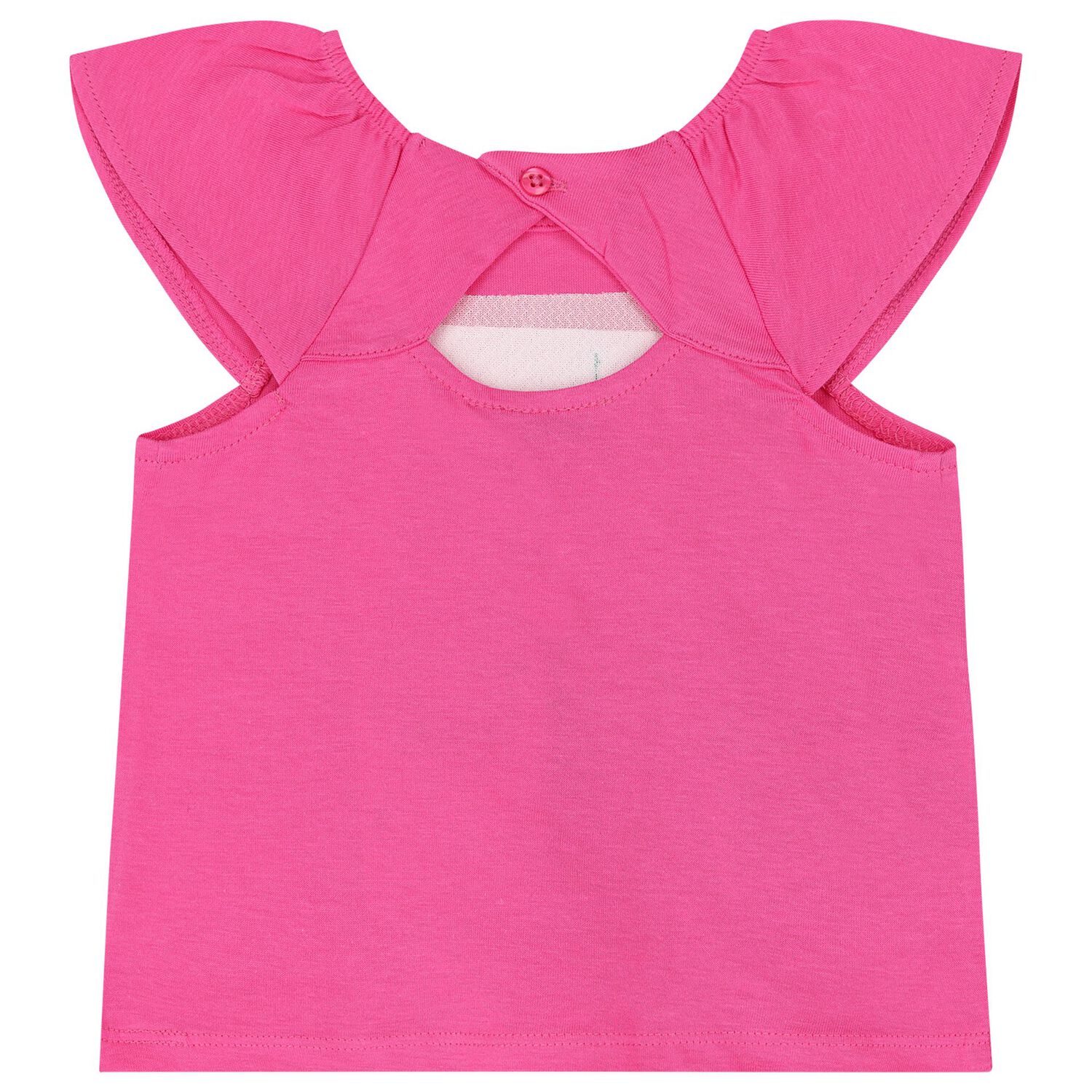 Younger Girls Pink & Green Shorts Set, 1, hi-res