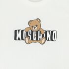 Younger White Teddy Bear Logo T-Shirt, 1, hi-res