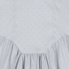 Girls Grey Embellished Rhinestones Dress, 2, hi-res