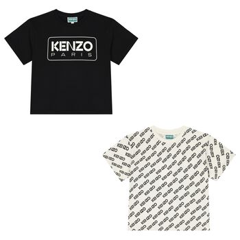White & Black T-Shirts ( 2-Pack )