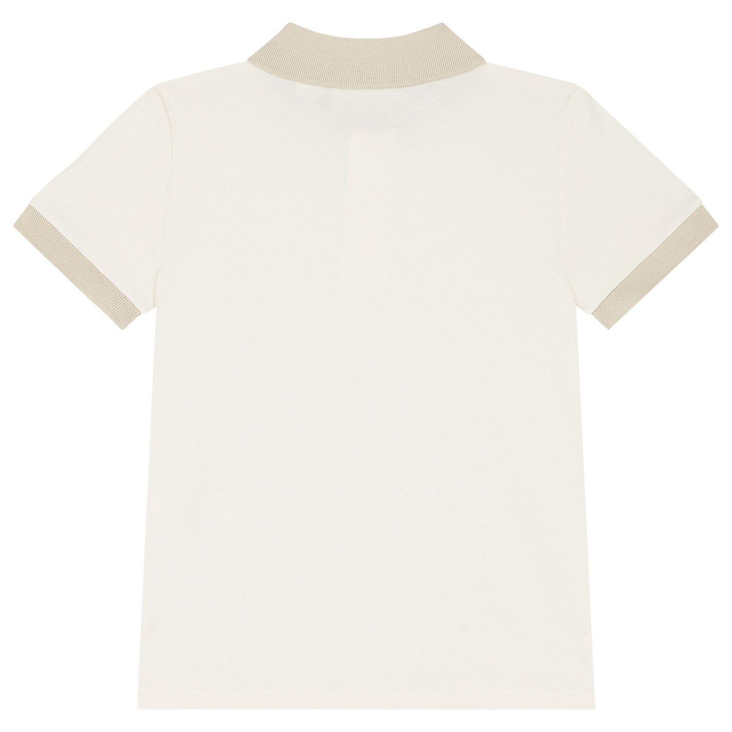 Boys Beige & Ivory Polo Shirt, 2, hi-res image number null