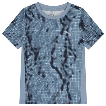 Boys Blue Logo T-Shirt