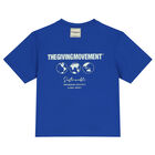Oversized Blue Logo T-Shirt, 4, hi-res
