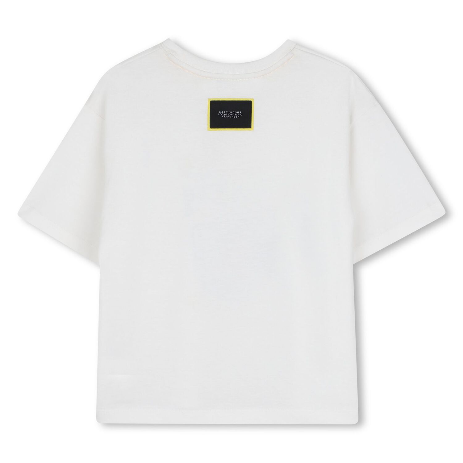 Boys Ivory Popcorn Logo T-Shirt, 1, hi-res