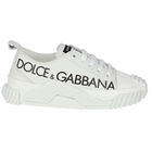 Girls White Logo NS1 Trainers, 1, hi-res