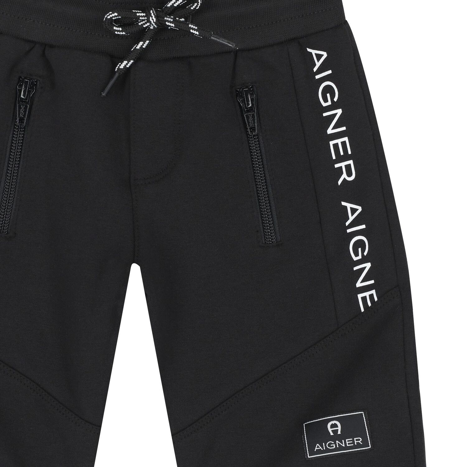 Younger Boys Black Logo Shorts, 1, hi-res image number null