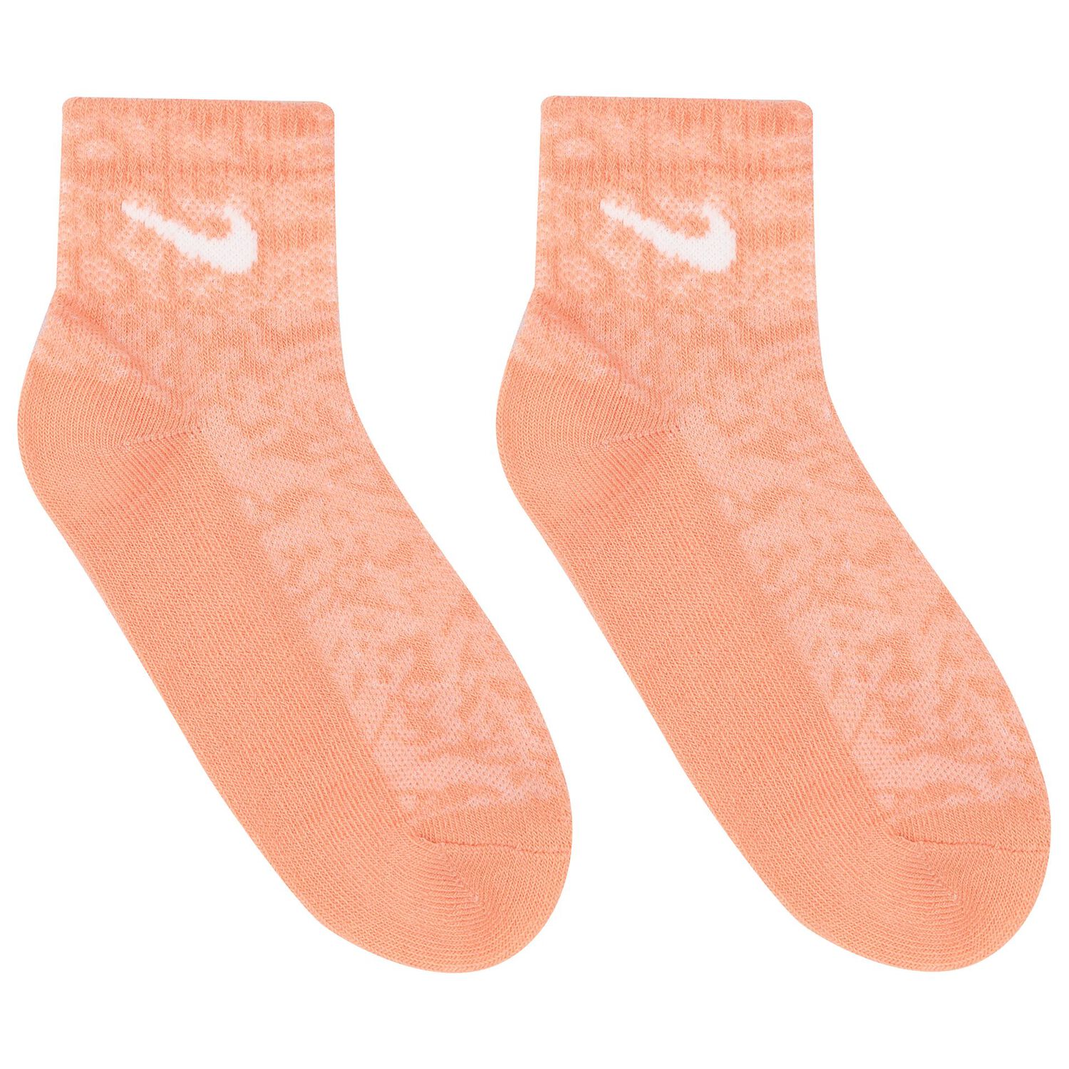 Girls White & Pink Logo Socks ( 6-Pack ), 1, hi-res image number null