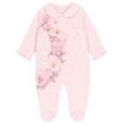 Baby Girls Pink Floral Babygrow Gift Set, 1, hi-res