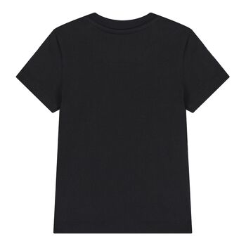Baby Boys Black Logo T-Shirt