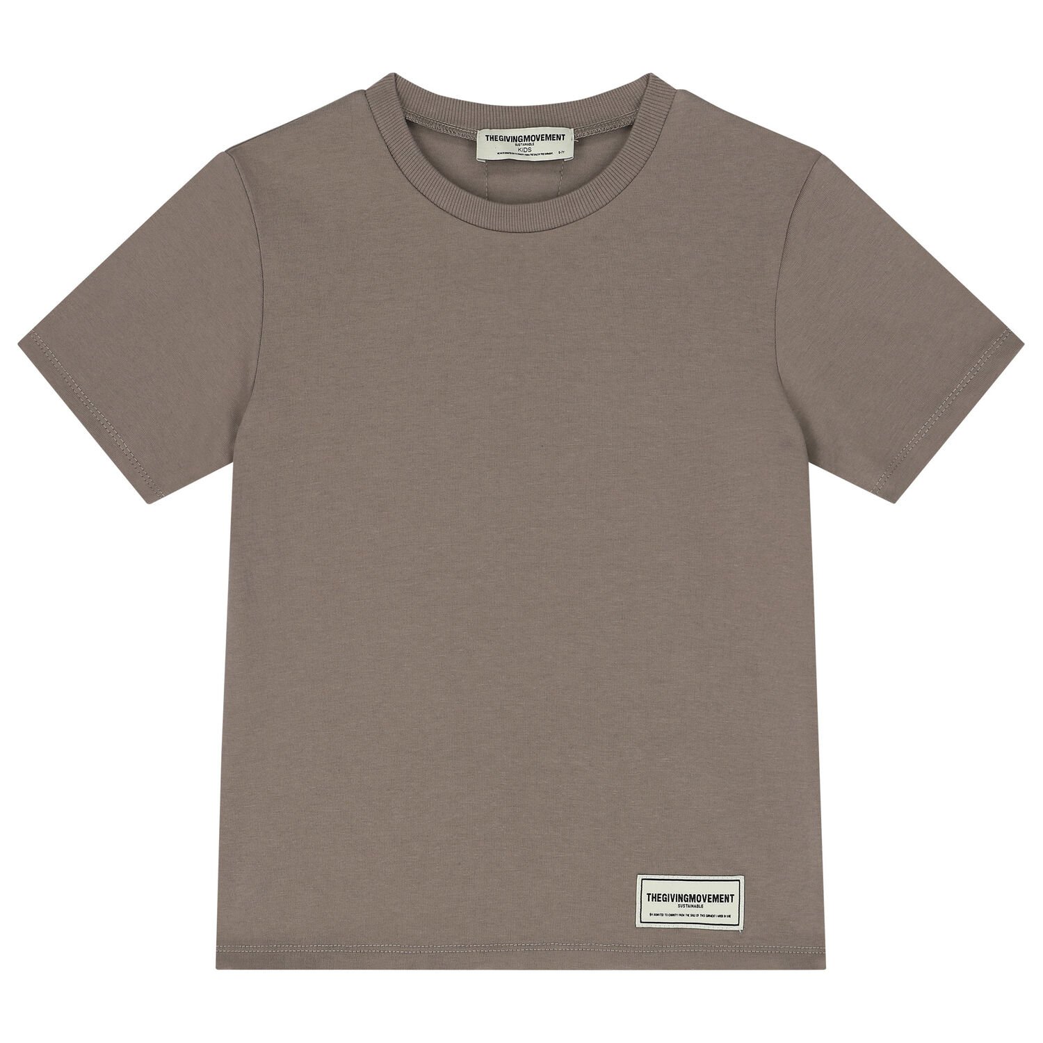 Beige Logo Reflective T-Shirt, 2, hi-res